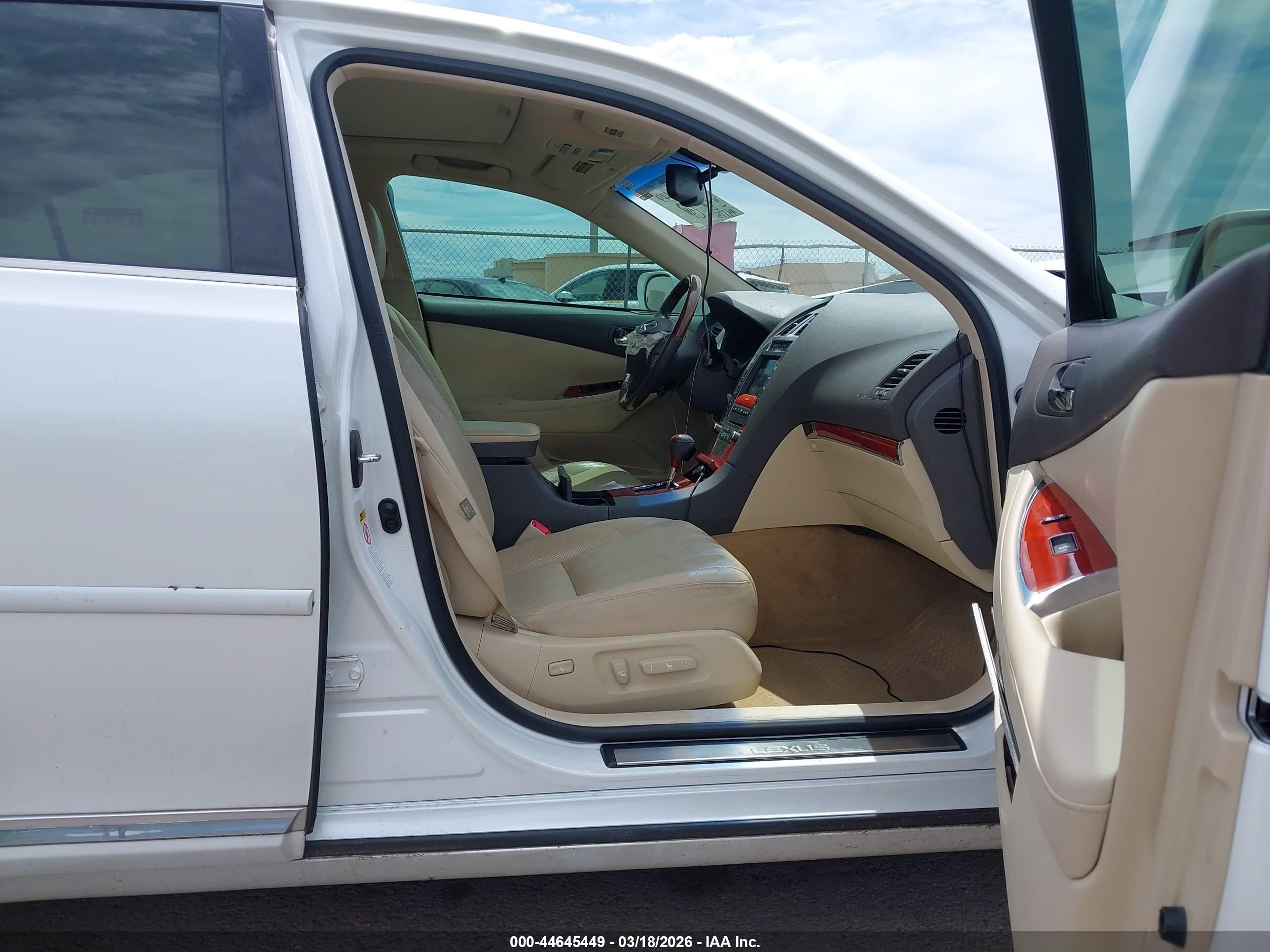 2011 Lexus Es 350 White vin: JTHBK1EG2B2461754