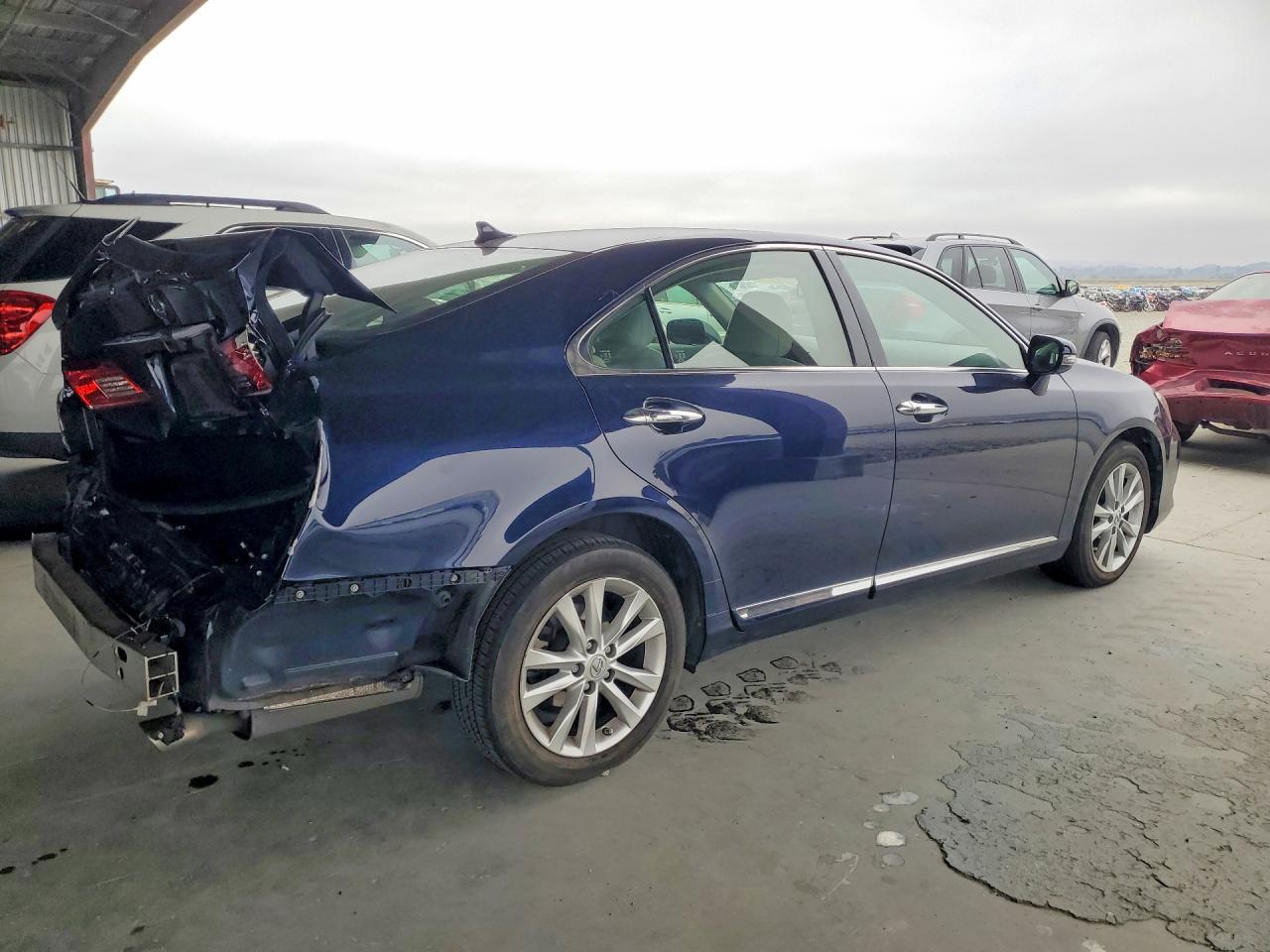 2012 Lexus Es 350 Blue vin: JTHBK1EG2C2478782