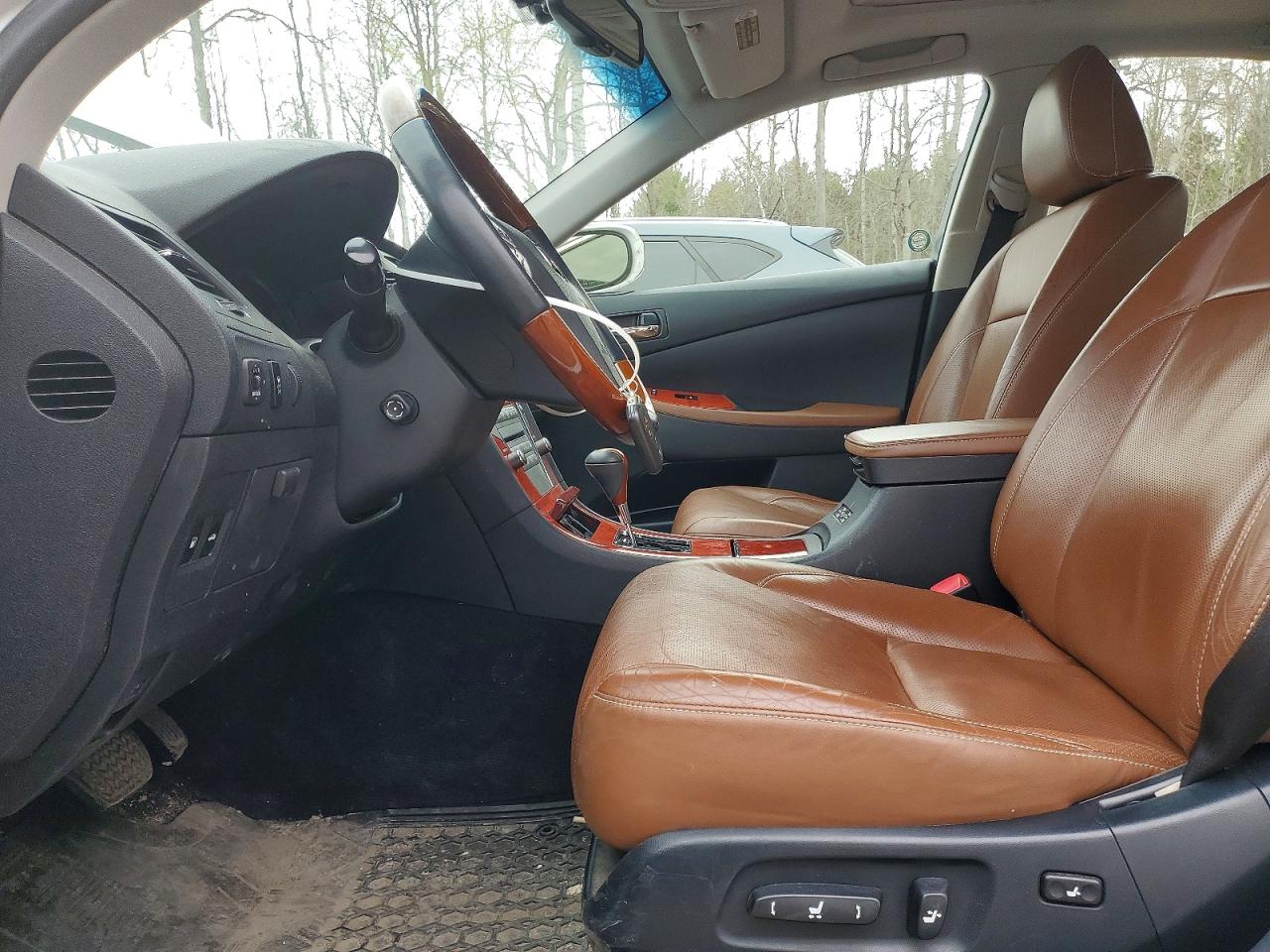 2012 Lexus Es 350 4dr White vin: JTHBK1EG2C2480161