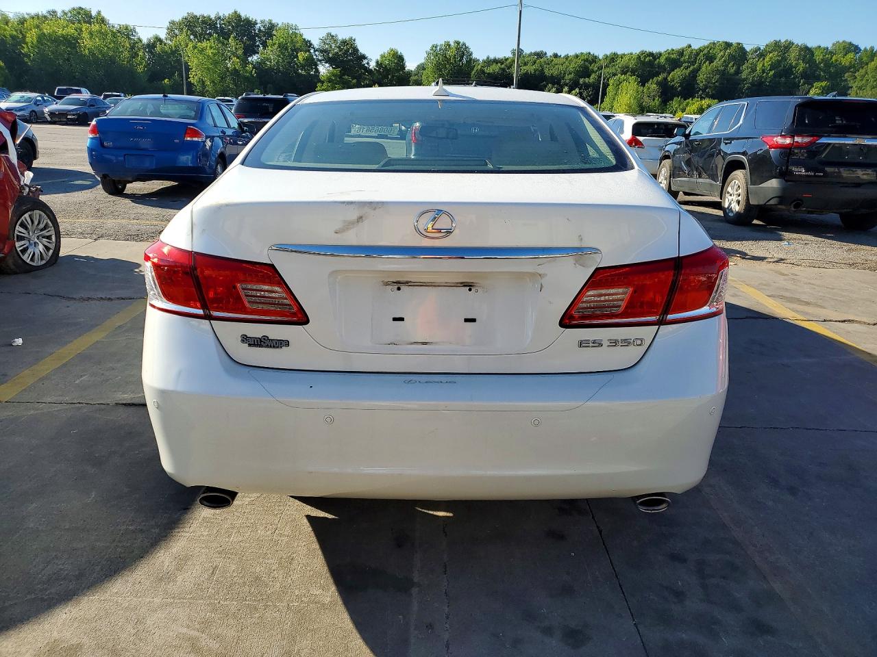 2012 Lexus Es 350 White vin: JTHBK1EG2C2481147