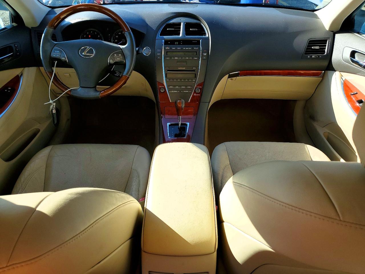 2012 Lexus Es 350 White vin: JTHBK1EG2C2481147