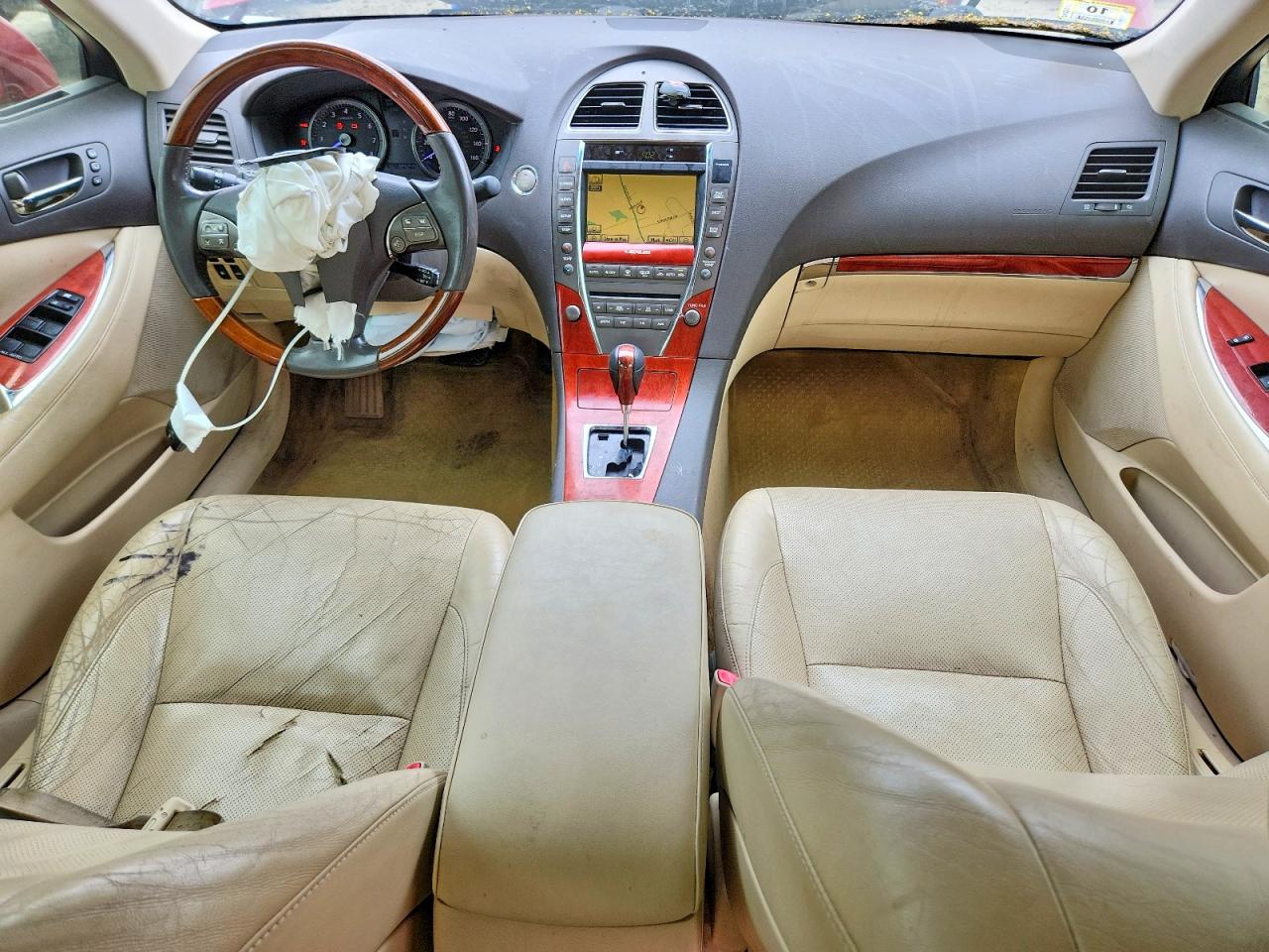 2012 Lexus Es 350 Red vin: JTHBK1EG2C2504183