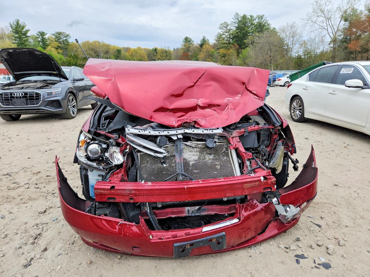 2012 Lexus Es 350 Red vin: JTHBK1EG2C2504183