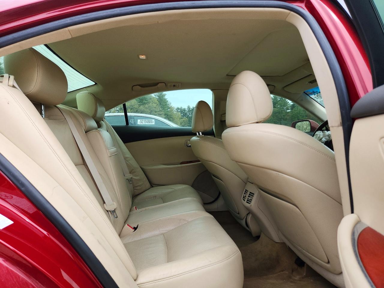 2012 Lexus Es 350 Red vin: JTHBK1EG2C2504183