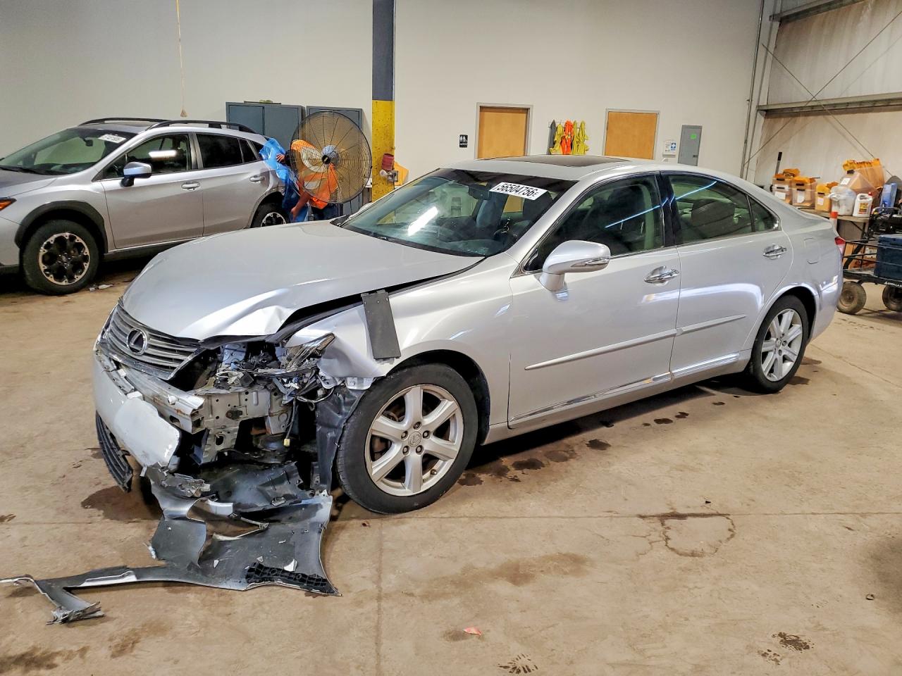 2012 Lexus Es 350 Gray vin: JTHBK1EG2C2505009