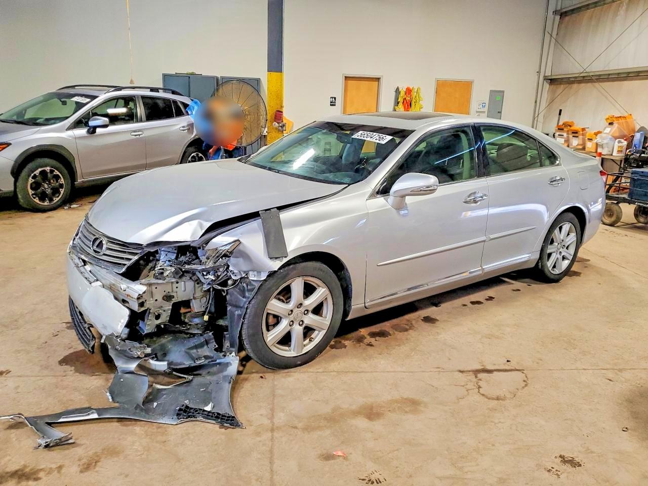 2012 Lexus Es 350 Gray vin: JTHBK1EG2C2505009