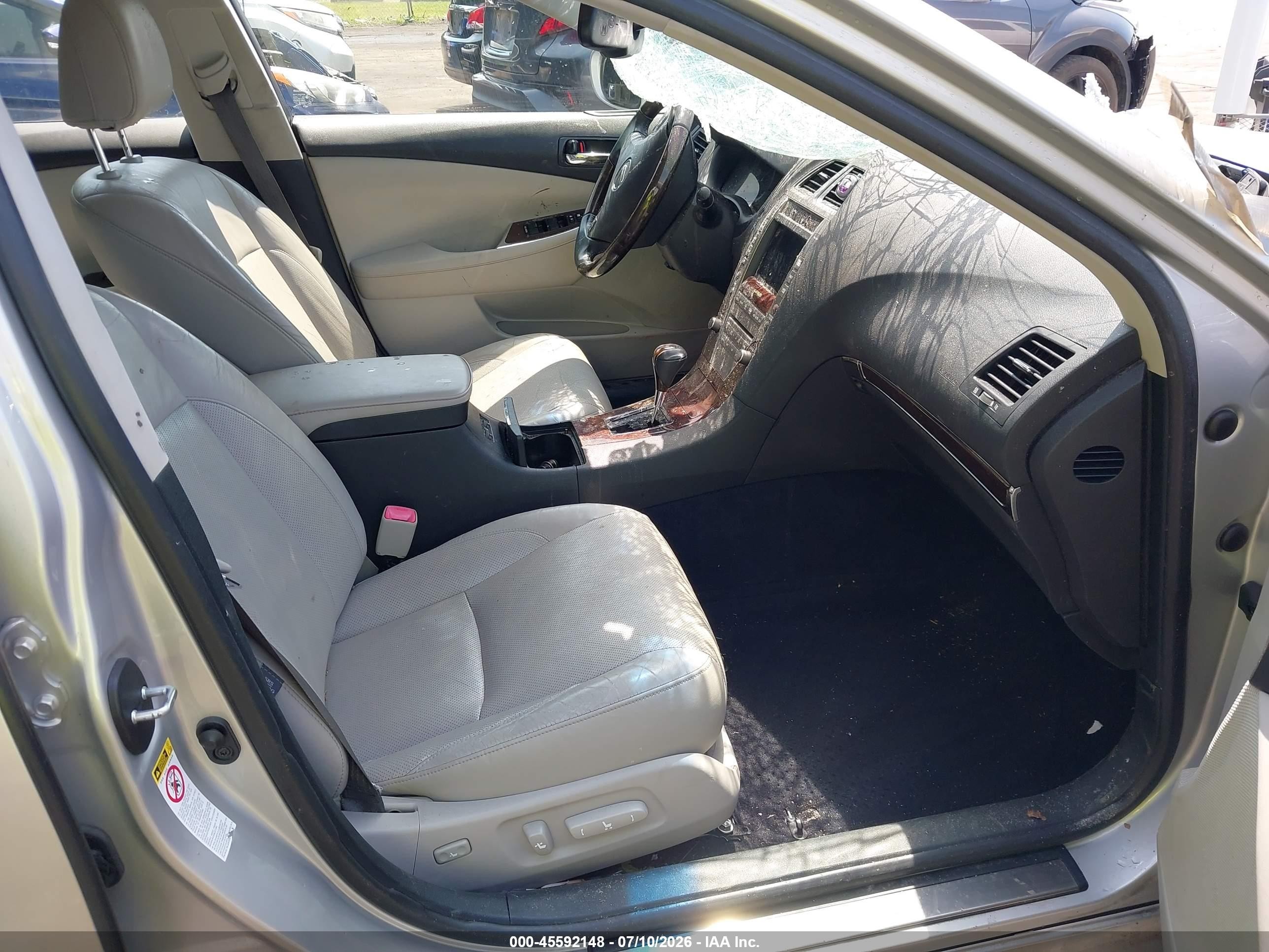 2012 Lexus Es 350 Silver vin: JTHBK1EG2C2513188