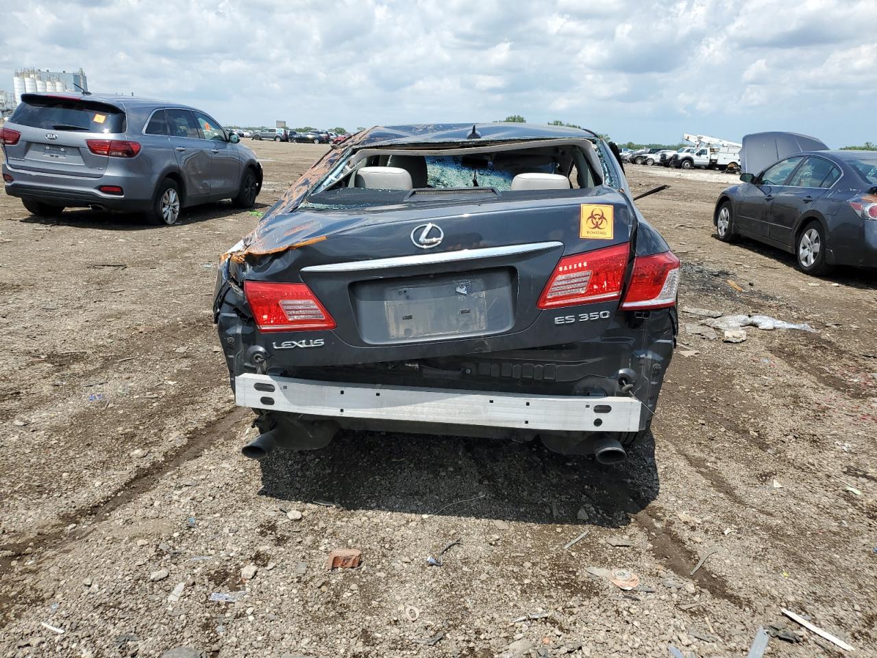 2010 Lexus Es 350 Charcoal vin: JTHBK1EG3A2344568