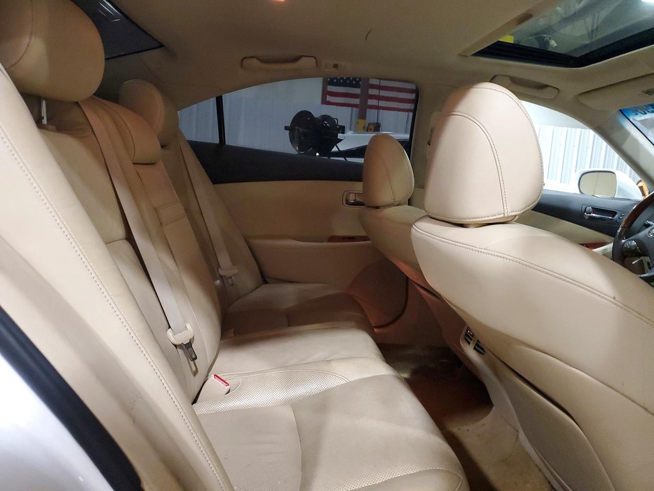 2010 Lexus Es 350 White vin: JTHBK1EG3A2345588