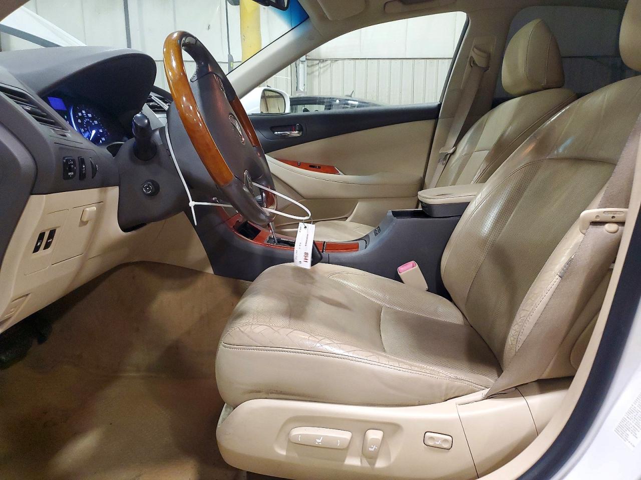 2010 Lexus Es 350 White vin: JTHBK1EG3A2345588