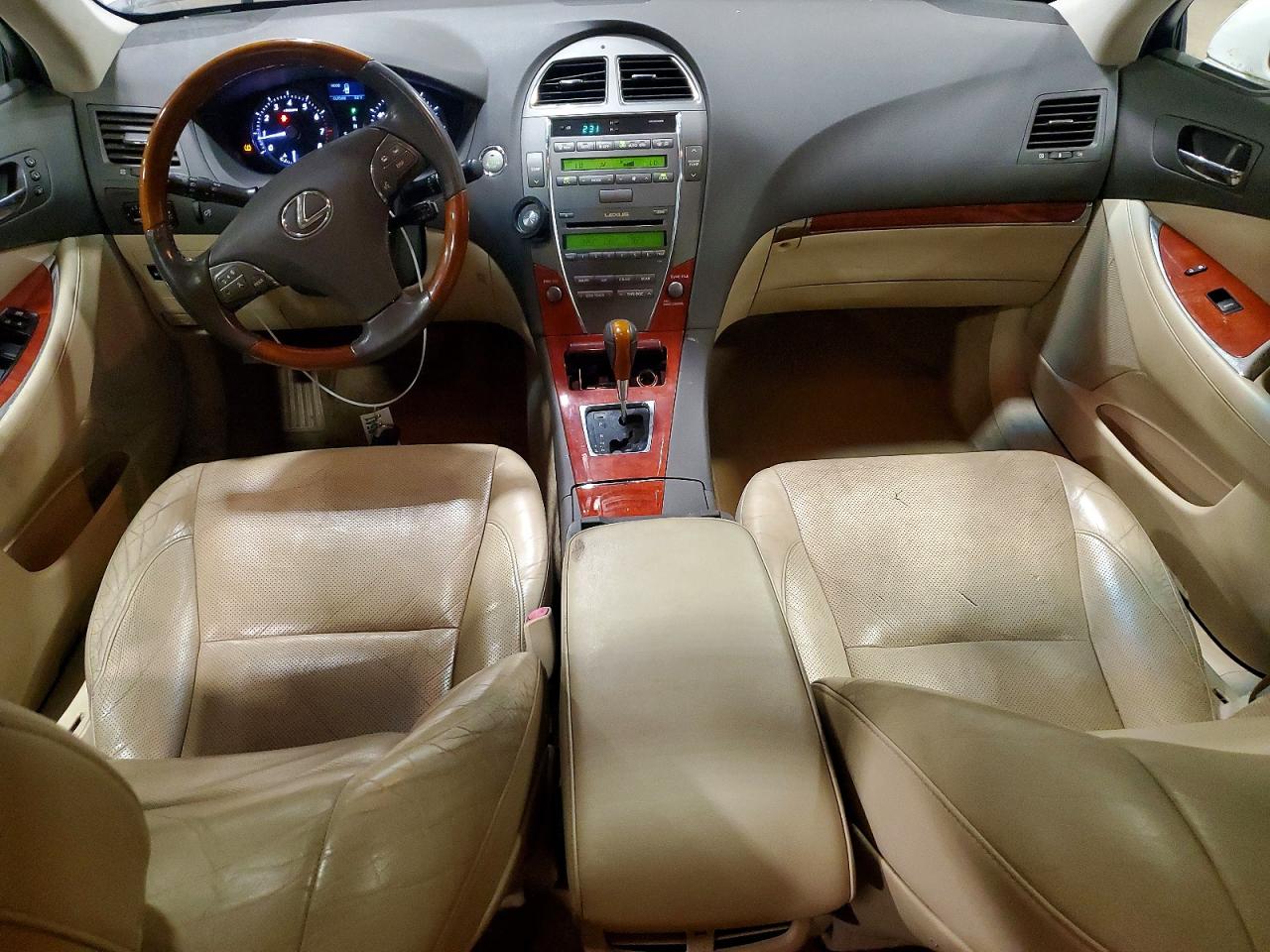 2010 Lexus Es 350 White vin: JTHBK1EG3A2345588