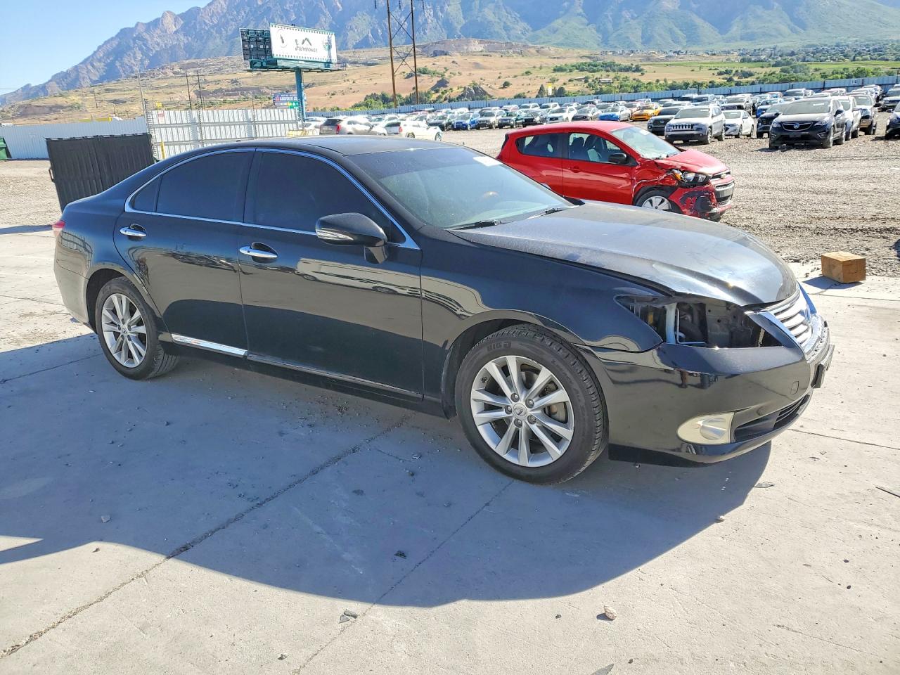 2010 Lexus Es 350 Black vin: JTHBK1EG3A2349558
