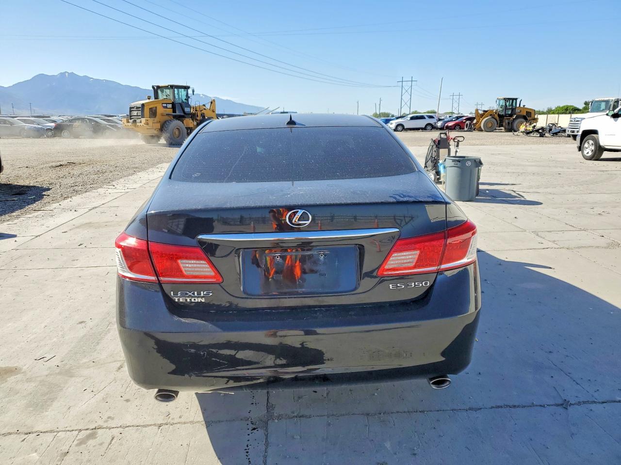 2010 Lexus Es 350 Black vin: JTHBK1EG3A2349558