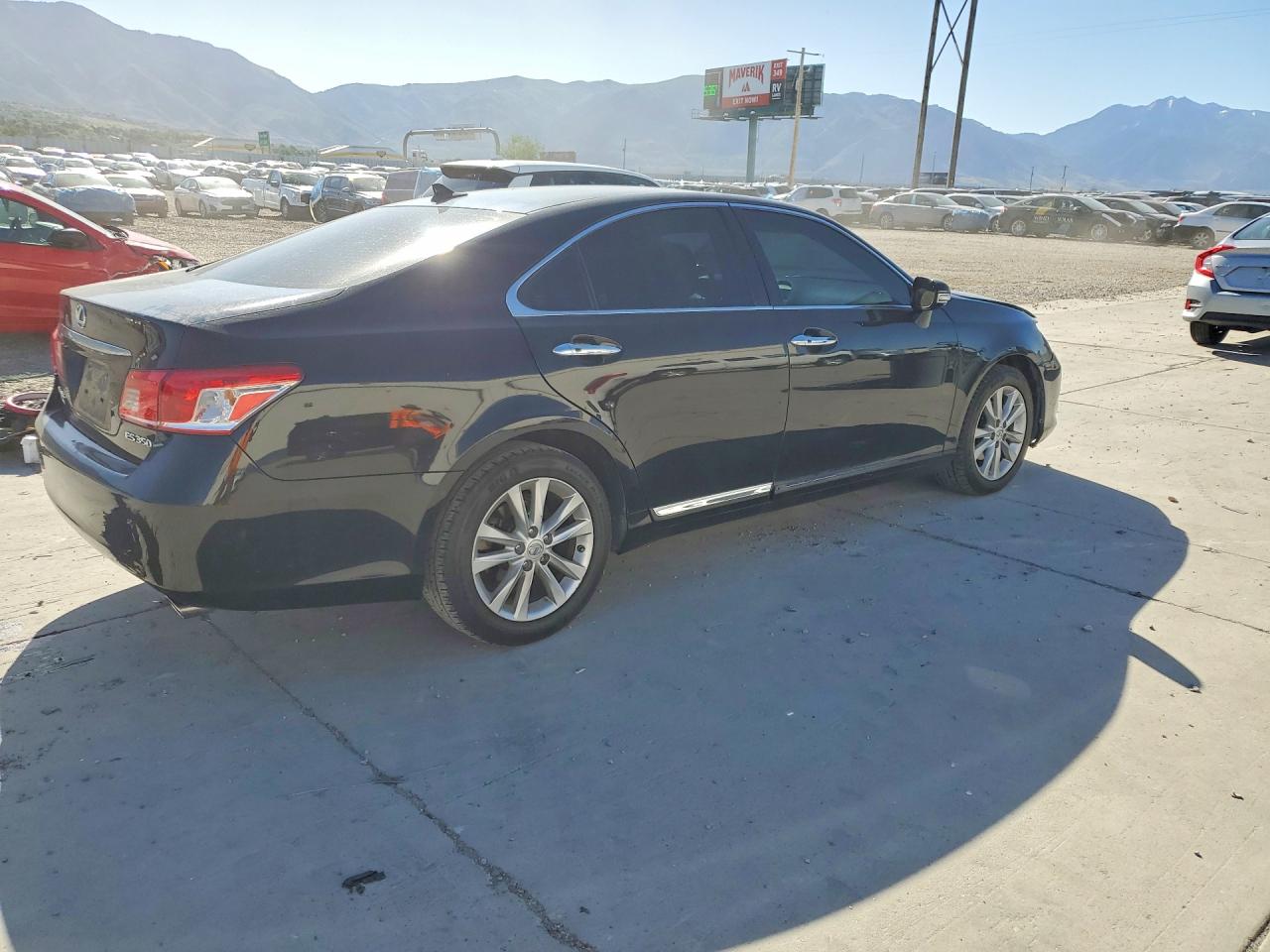 2010 Lexus Es 350 Black vin: JTHBK1EG3A2349558
