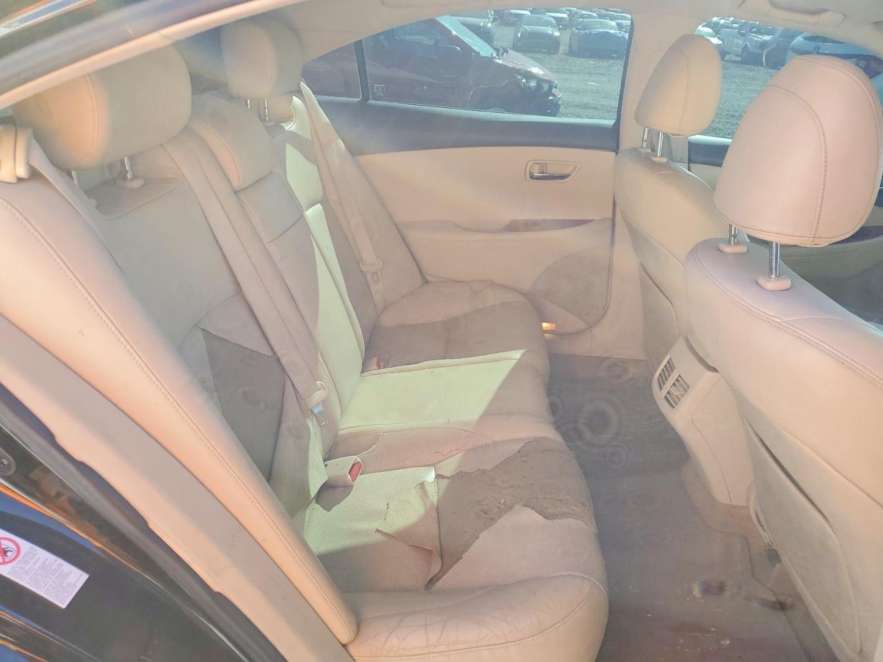 2010 Lexus Es 350 Black vin: JTHBK1EG3A2349558