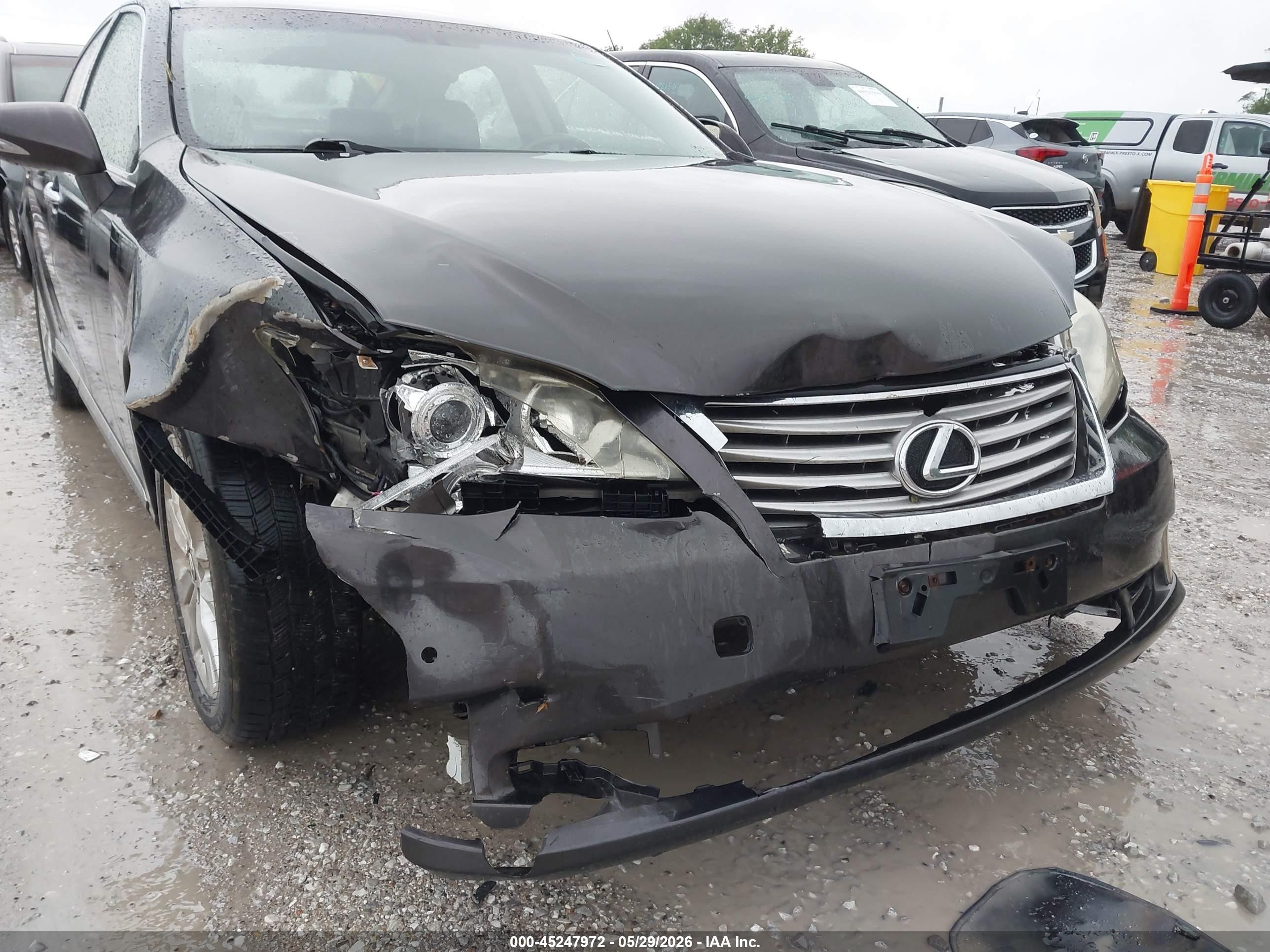 2010 Lexus Es 350   Серый vin: JTHBK1EG3A2370717