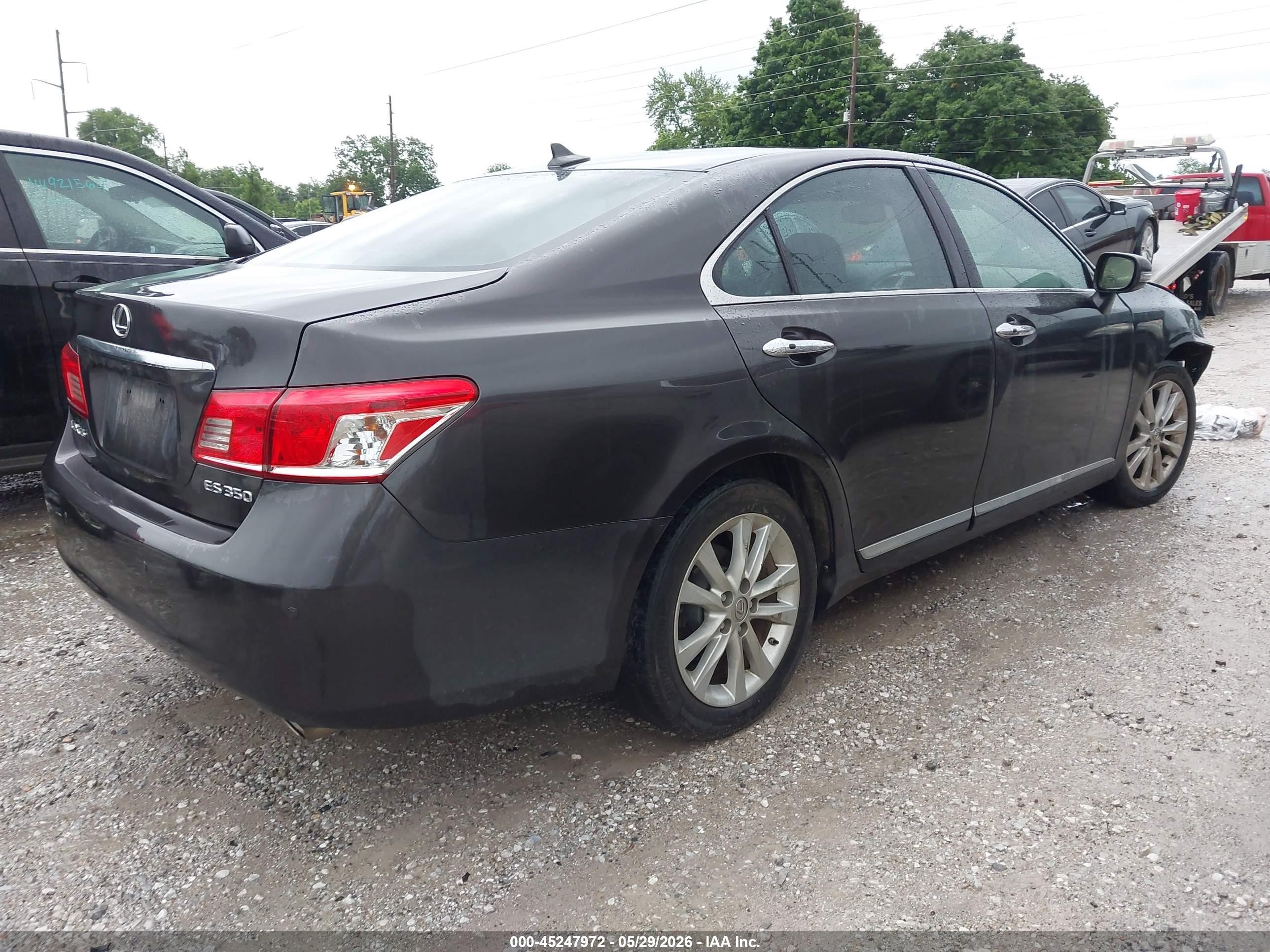 2010 Lexus Es 350   Серый vin: JTHBK1EG3A2370717