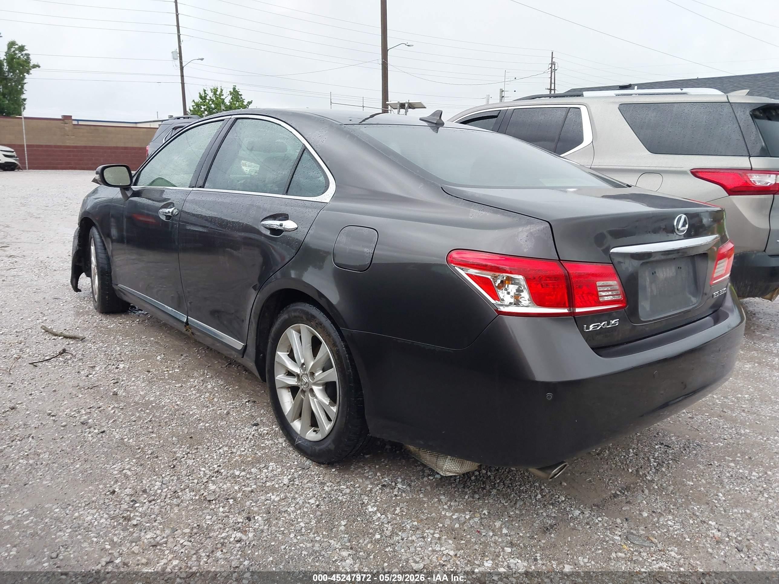 2010 Lexus Es 350   Серый vin: JTHBK1EG3A2370717