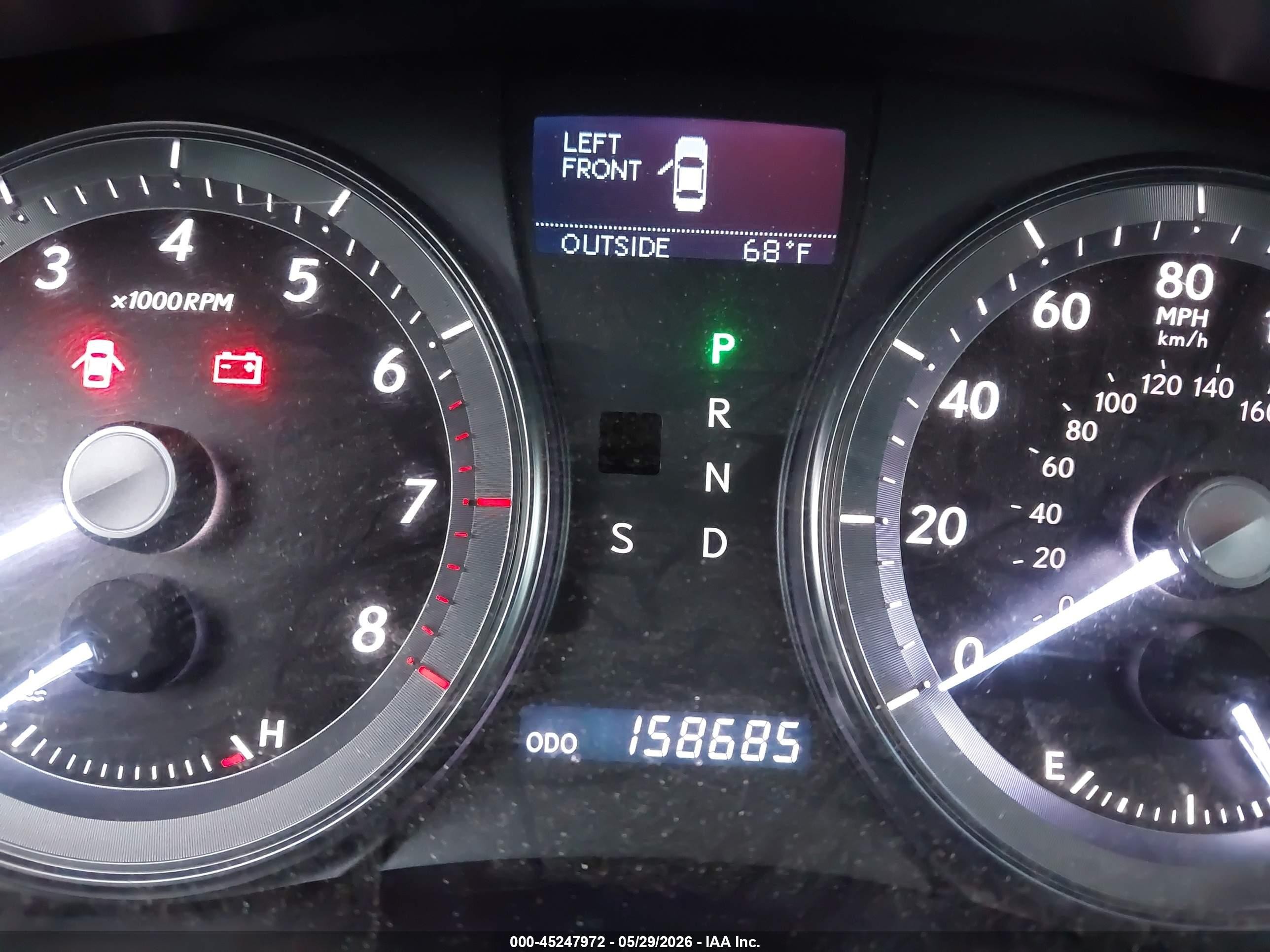 2010 Lexus Es 350   Серый vin: JTHBK1EG3A2370717