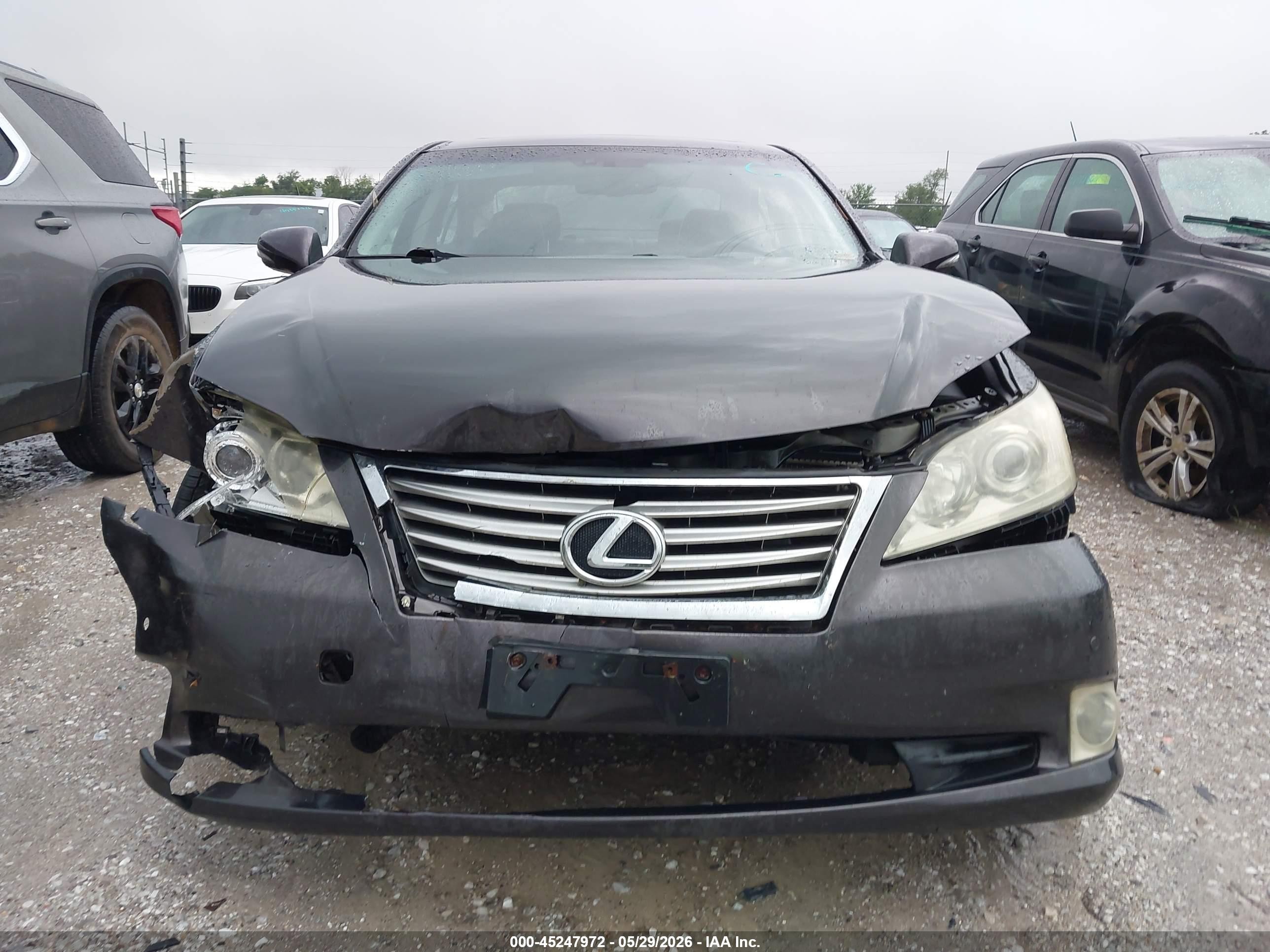 2010 Lexus Es 350   Серый vin: JTHBK1EG3A2370717