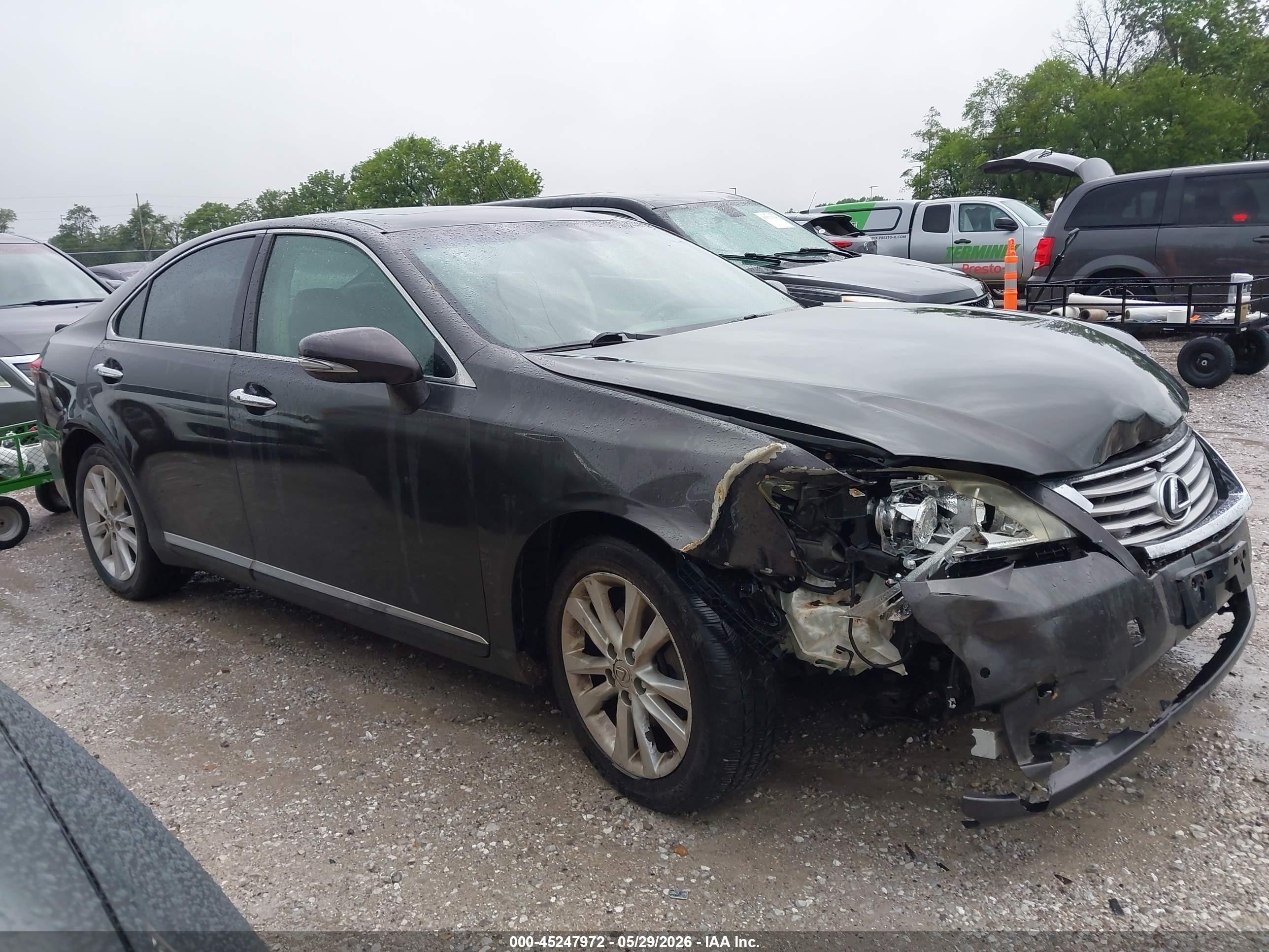 2010 Lexus Es 350   Серый vin: JTHBK1EG3A2370717