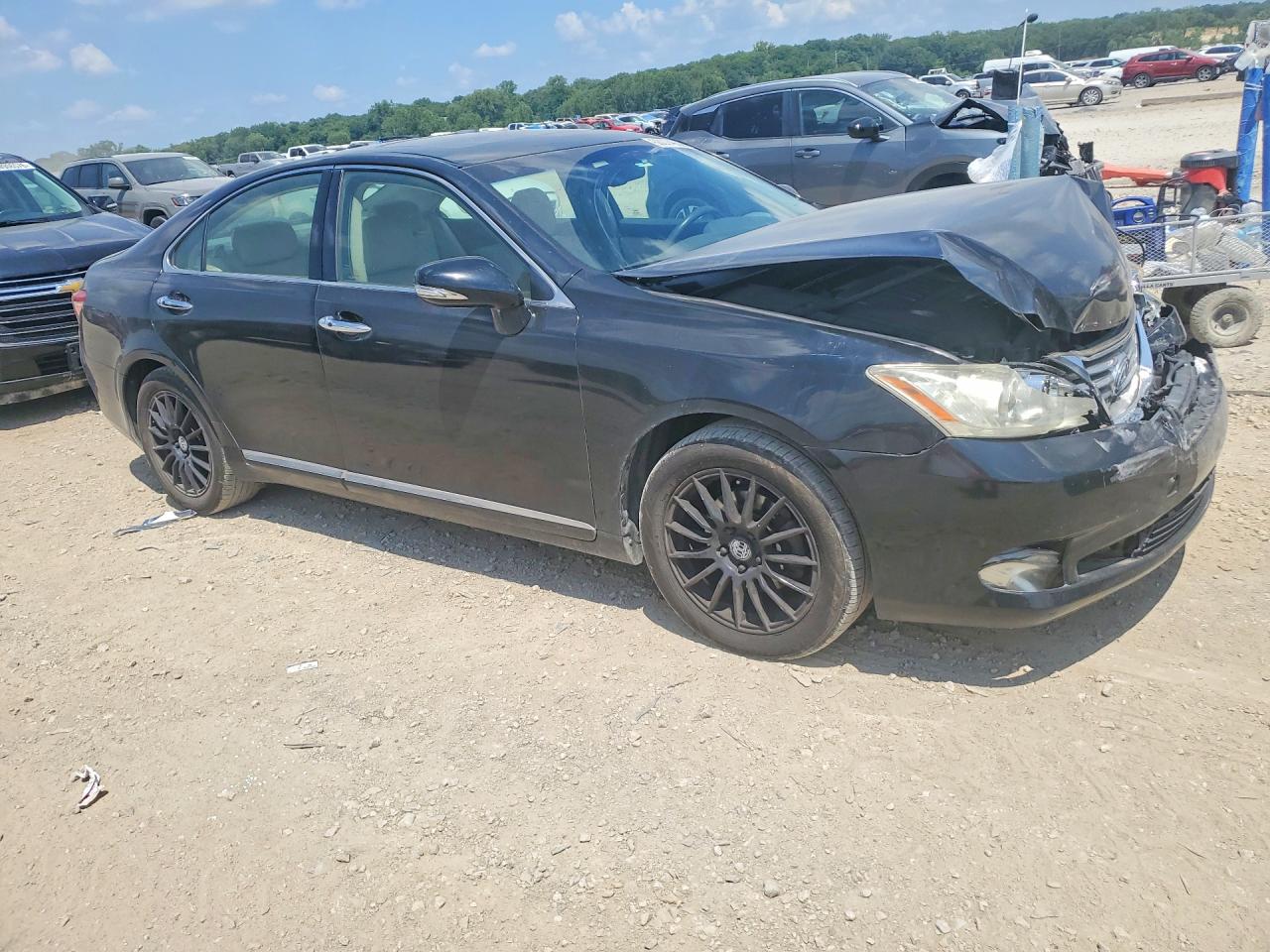 2010 Lexus Es 350 Black vin: JTHBK1EG3A2374959