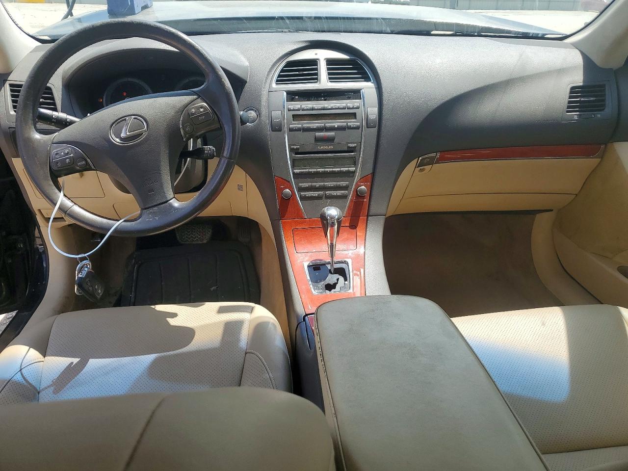 2010 Lexus Es 350 Black vin: JTHBK1EG3A2374959