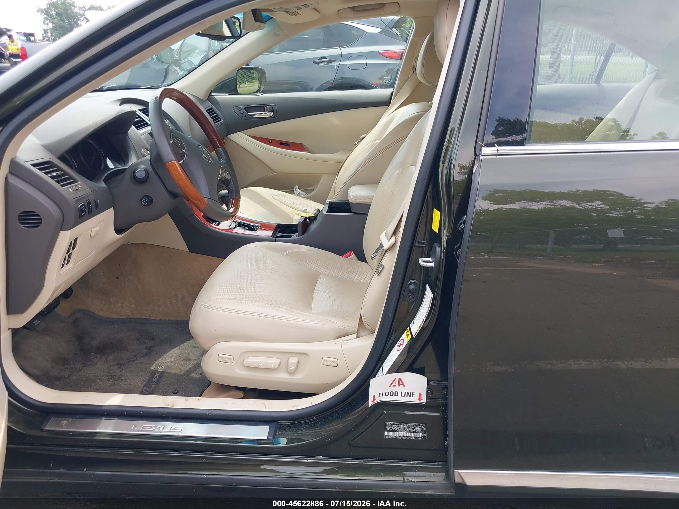 2010 Lexus Es 350   Green vin: JTHBK1EG3A2391793
