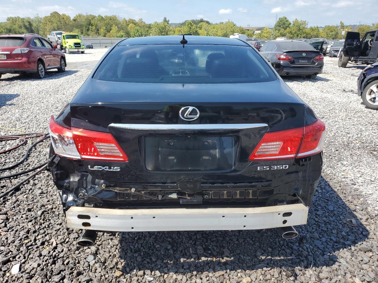 2010 Lexus Es 350 Black vin: JTHBK1EG3A2395147