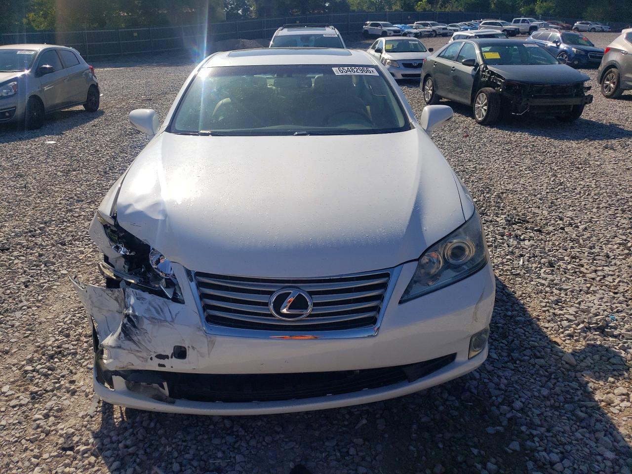 2010 Lexus Es 350 Белый vin: JTHBK1EG3A2399277