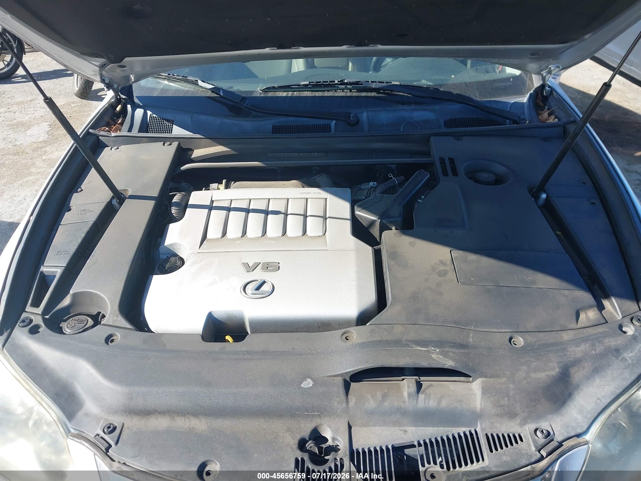 2010 Lexus Es 350   Silver vin: JTHBK1EG3A2401061