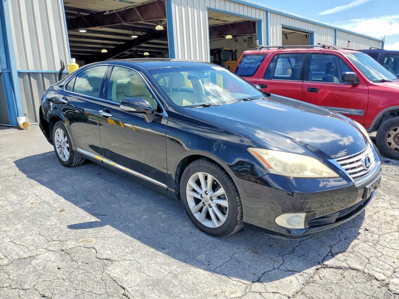 2010 Lexus Es 350 Black vin: JTHBK1EG3A2406664