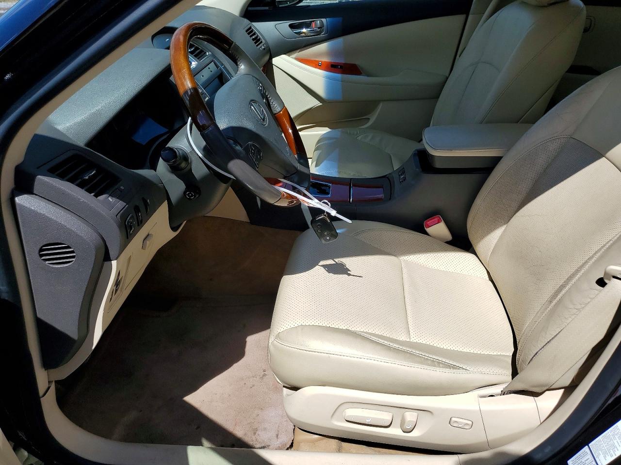 2010 Lexus Es 350 Black vin: JTHBK1EG3A2406664