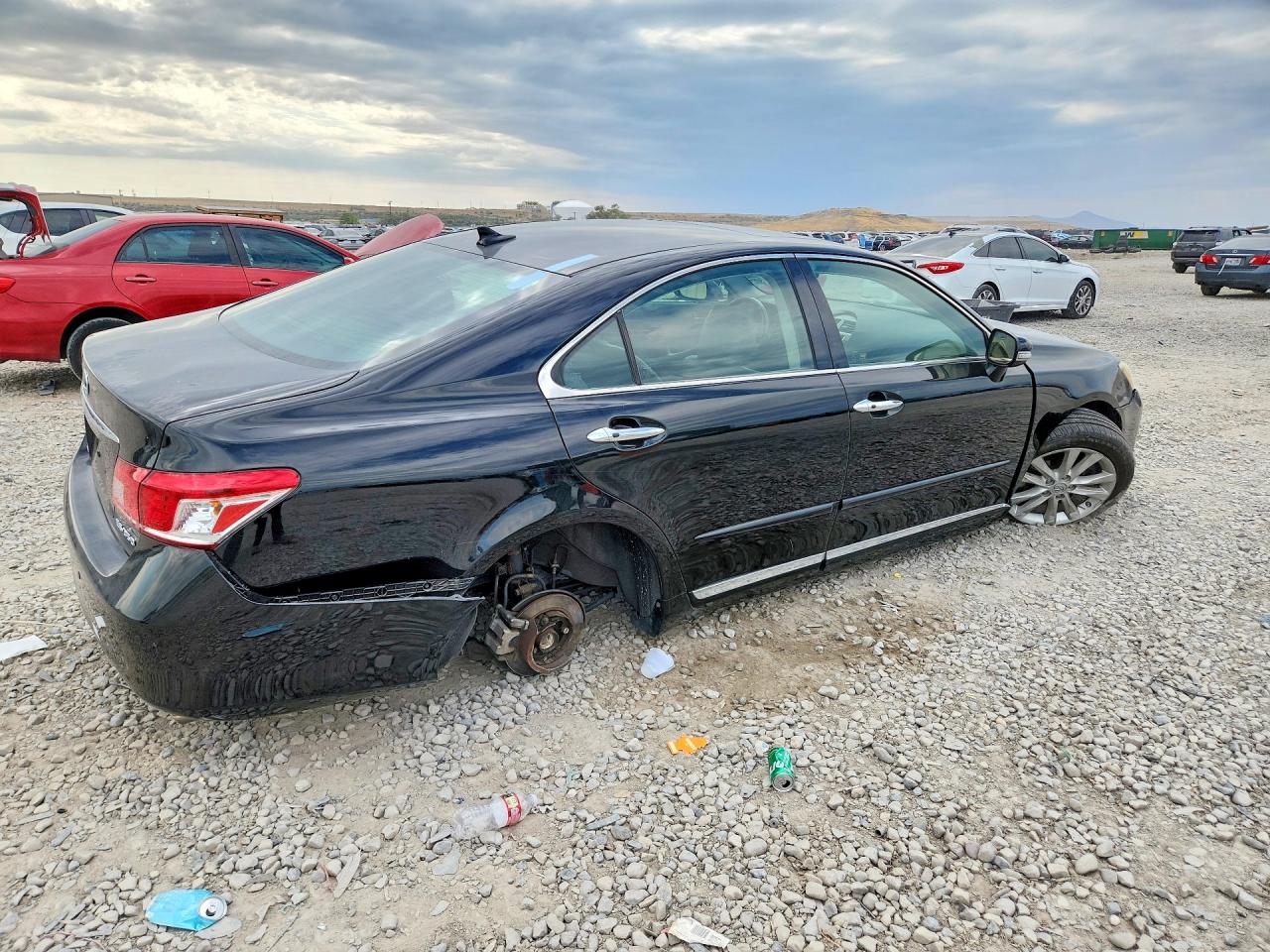2010 Lexus Es 350 Черный vin: JTHBK1EG3A2409161
