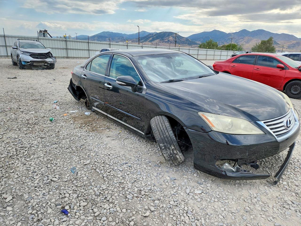 2010 Lexus Es 350 Черный vin: JTHBK1EG3A2409161