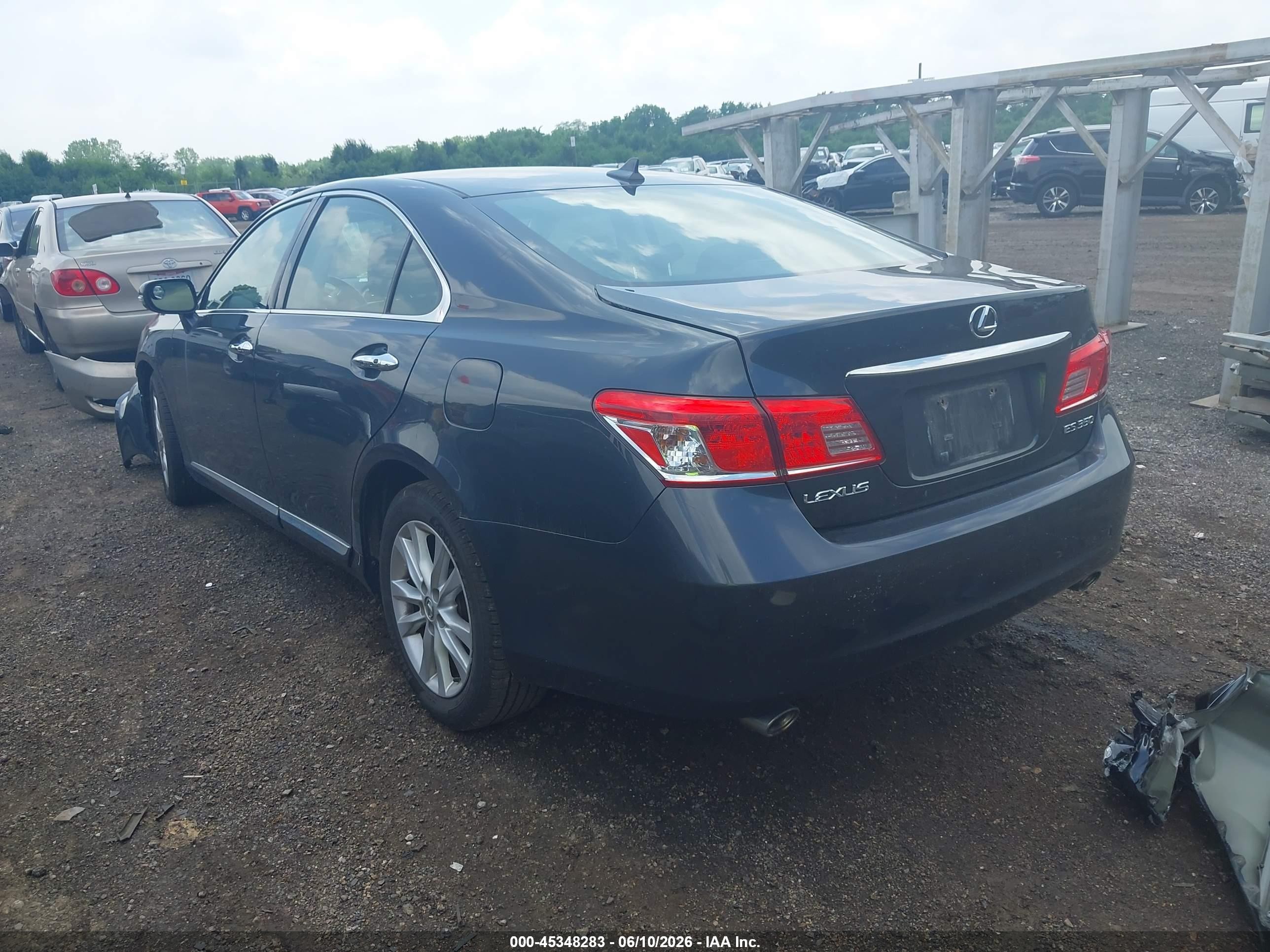 2010 Lexus Es 350   Black vin: JTHBK1EG3A2409595