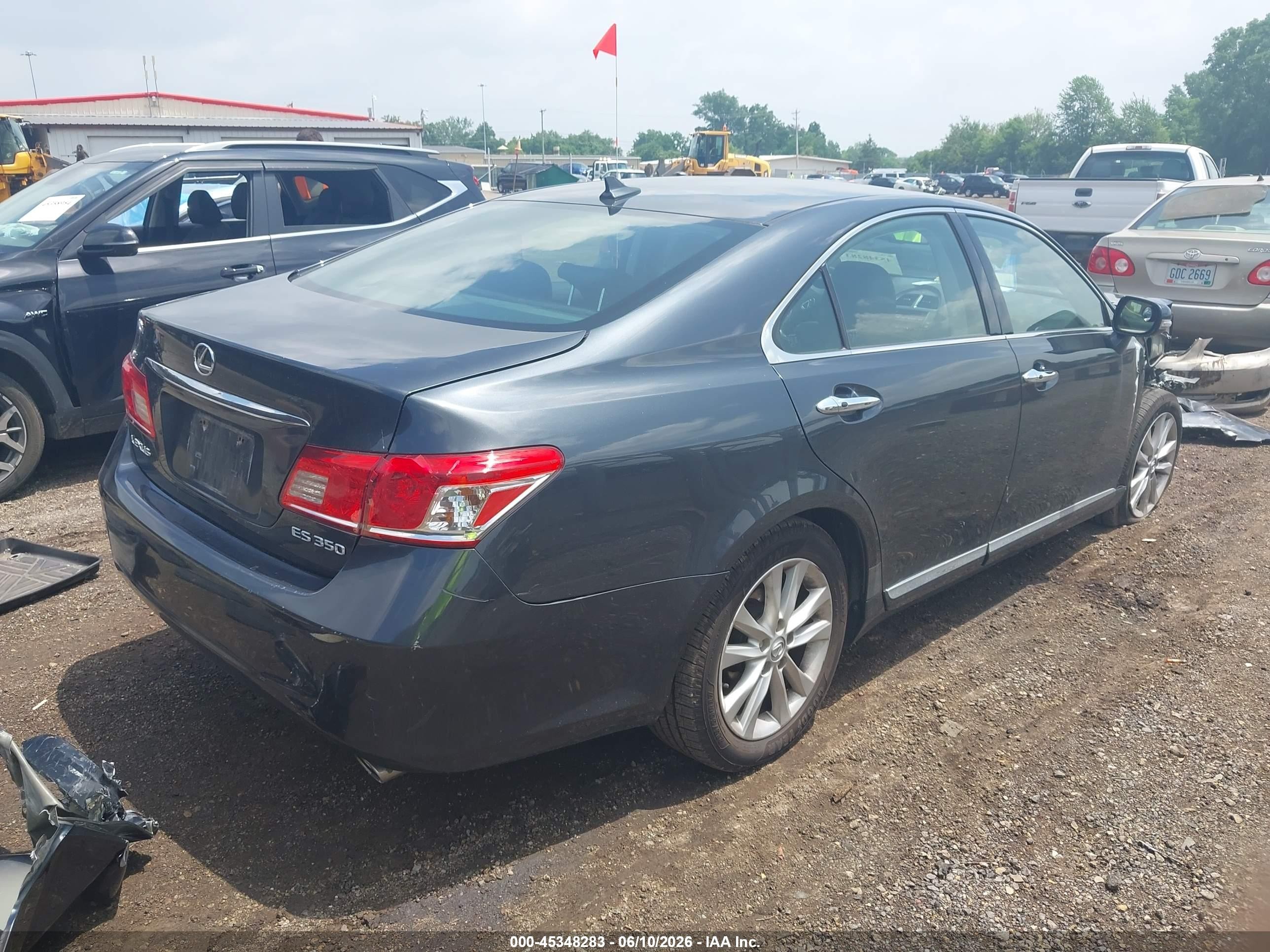 2010 Lexus Es 350   Black vin: JTHBK1EG3A2409595