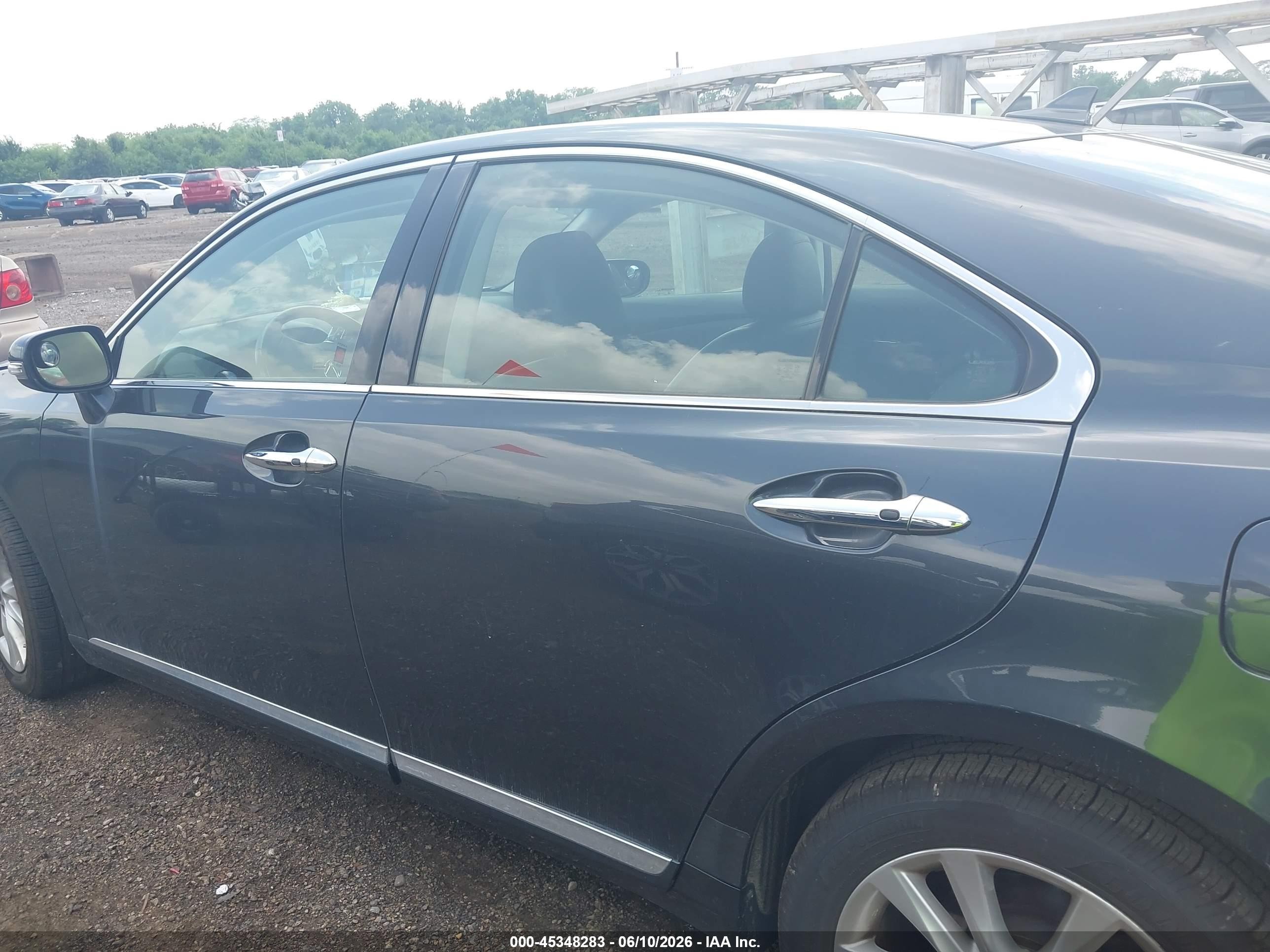 2010 Lexus Es 350   Black vin: JTHBK1EG3A2409595