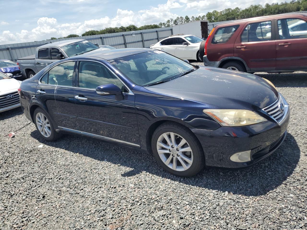2010 Lexus Es 500e Premium Blue vin: JTHBK1EG3A2412741