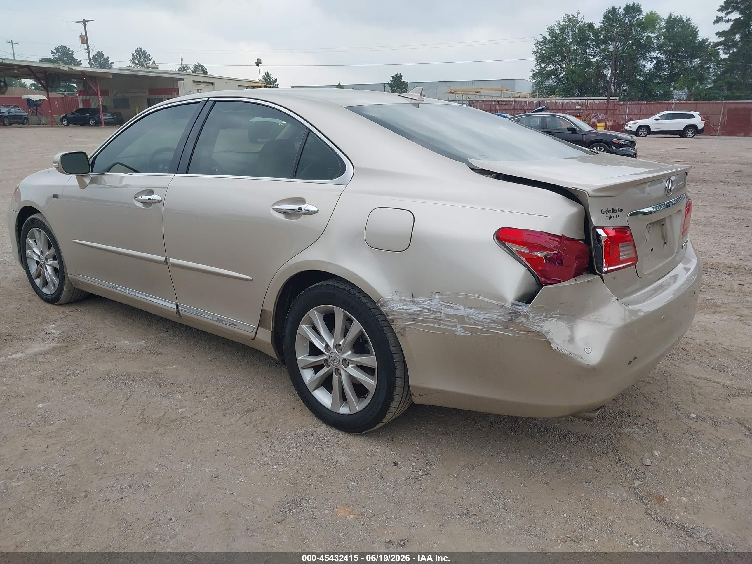 2011 Lexus Es 350   Tan vin: JTHBK1EG3B2423420