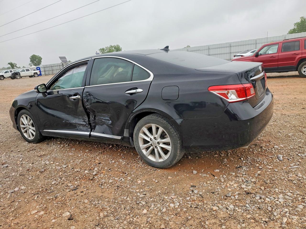2011 Lexus Es 350 Black vin: JTHBK1EG3B2424146
