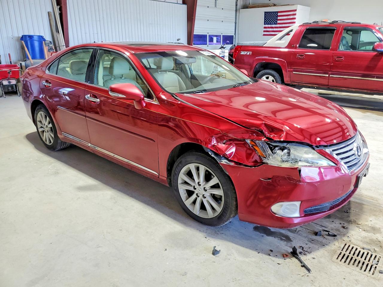 2011 Lexus Es 350 Burgundy vin: JTHBK1EG3B2437625