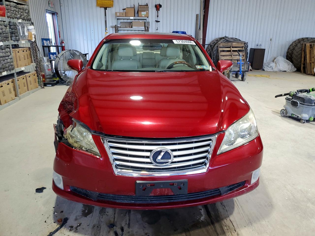 2011 Lexus Es 350 Burgundy vin: JTHBK1EG3B2437625