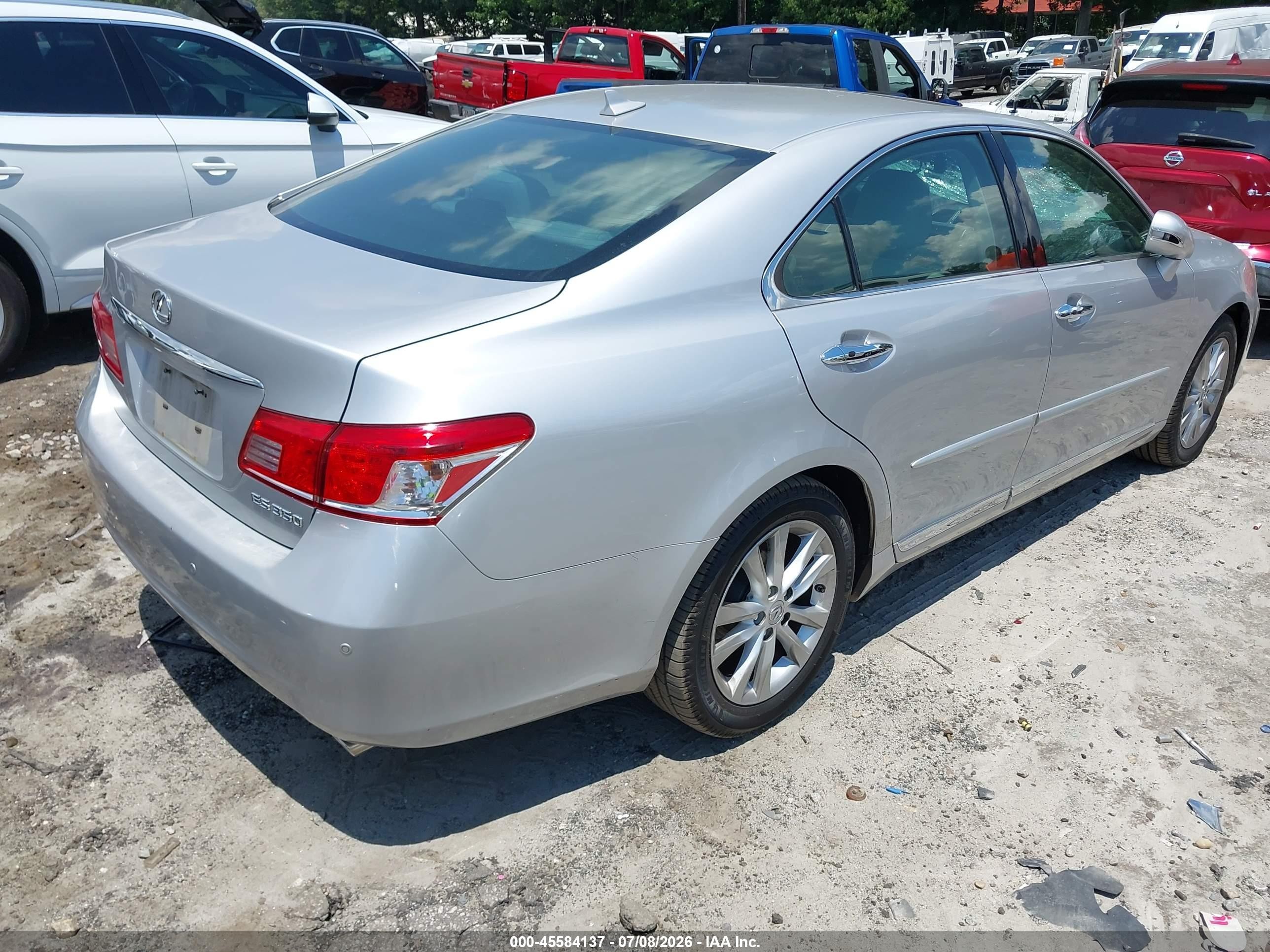 2011 Lexus Es 350 Silver vin: JTHBK1EG3B2444235