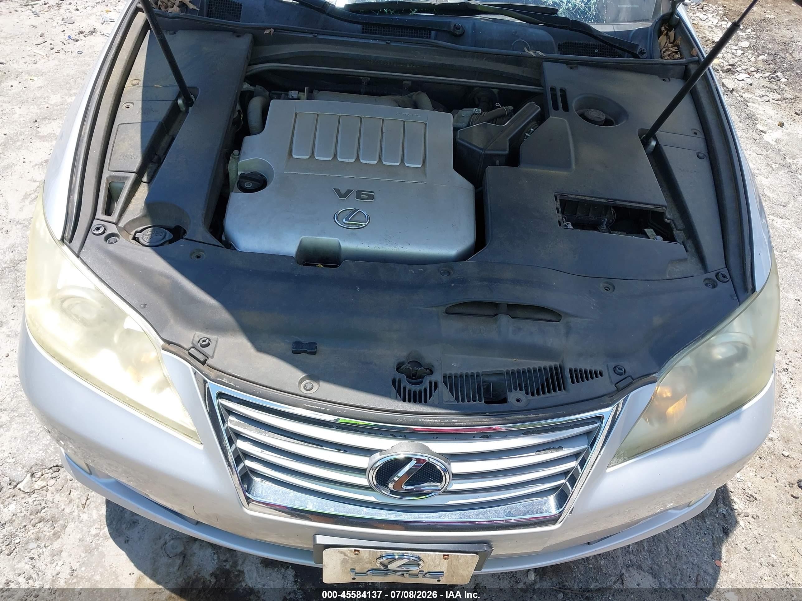 2011 Lexus Es 350 Silver vin: JTHBK1EG3B2444235