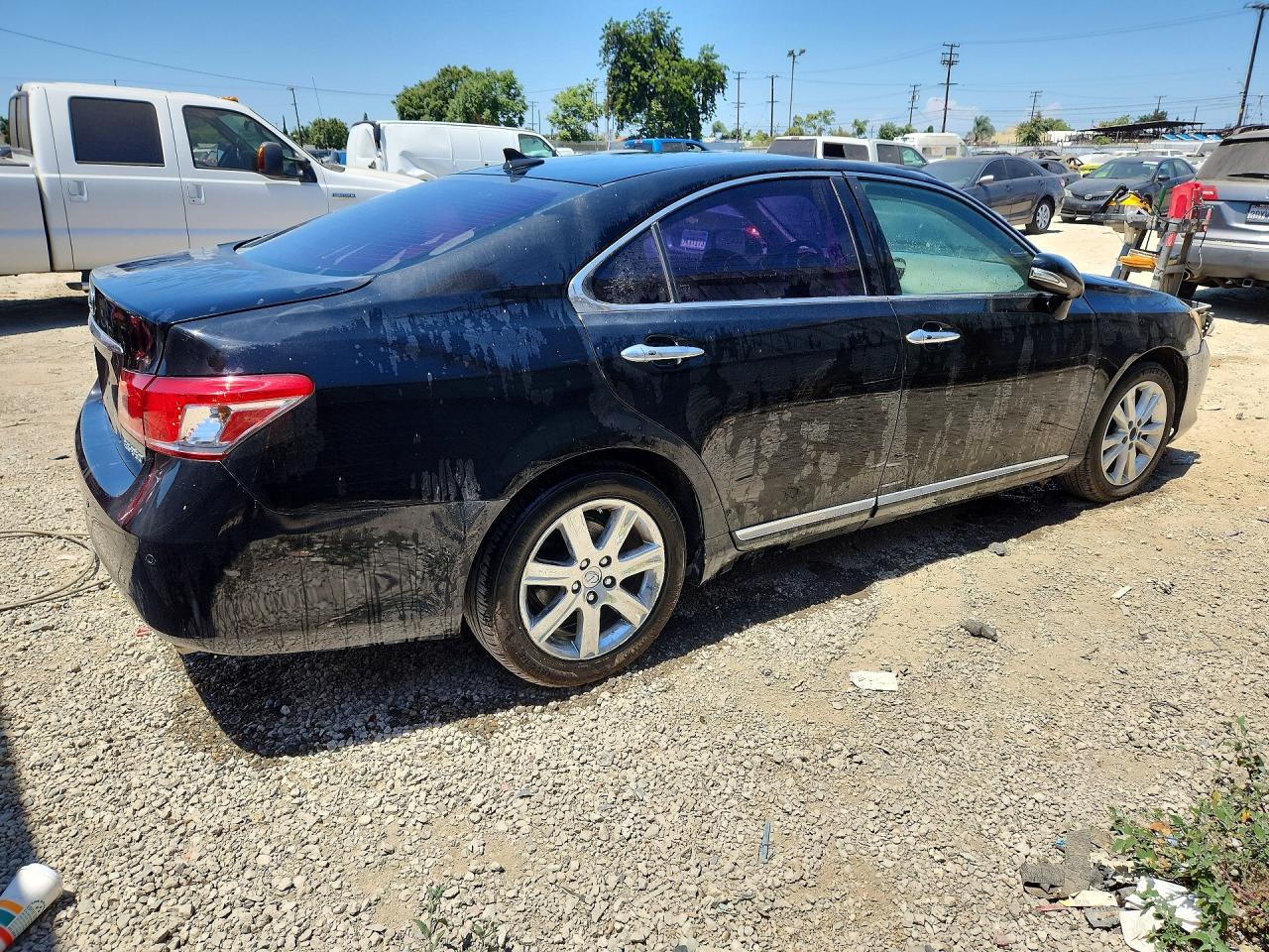 2011 Lexus Es 350 Black vin: JTHBK1EG3B2446034