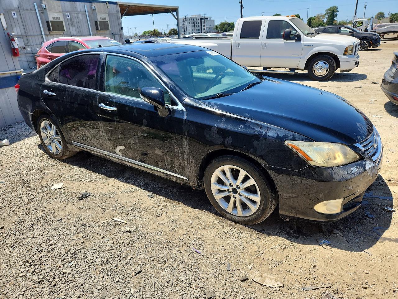 2011 Lexus Es 350 Black vin: JTHBK1EG3B2446034