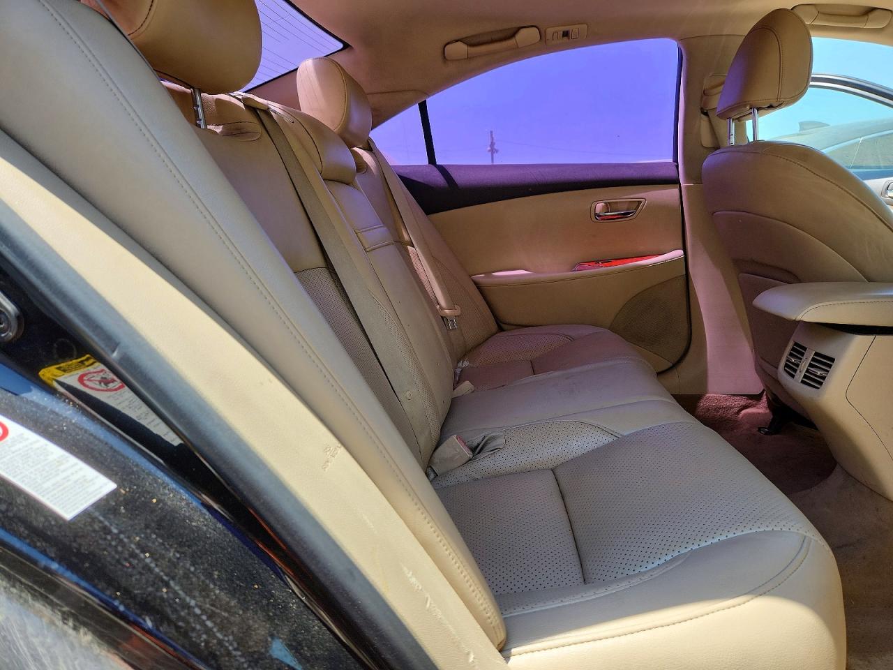 2011 Lexus Es 350 Black vin: JTHBK1EG3B2446034