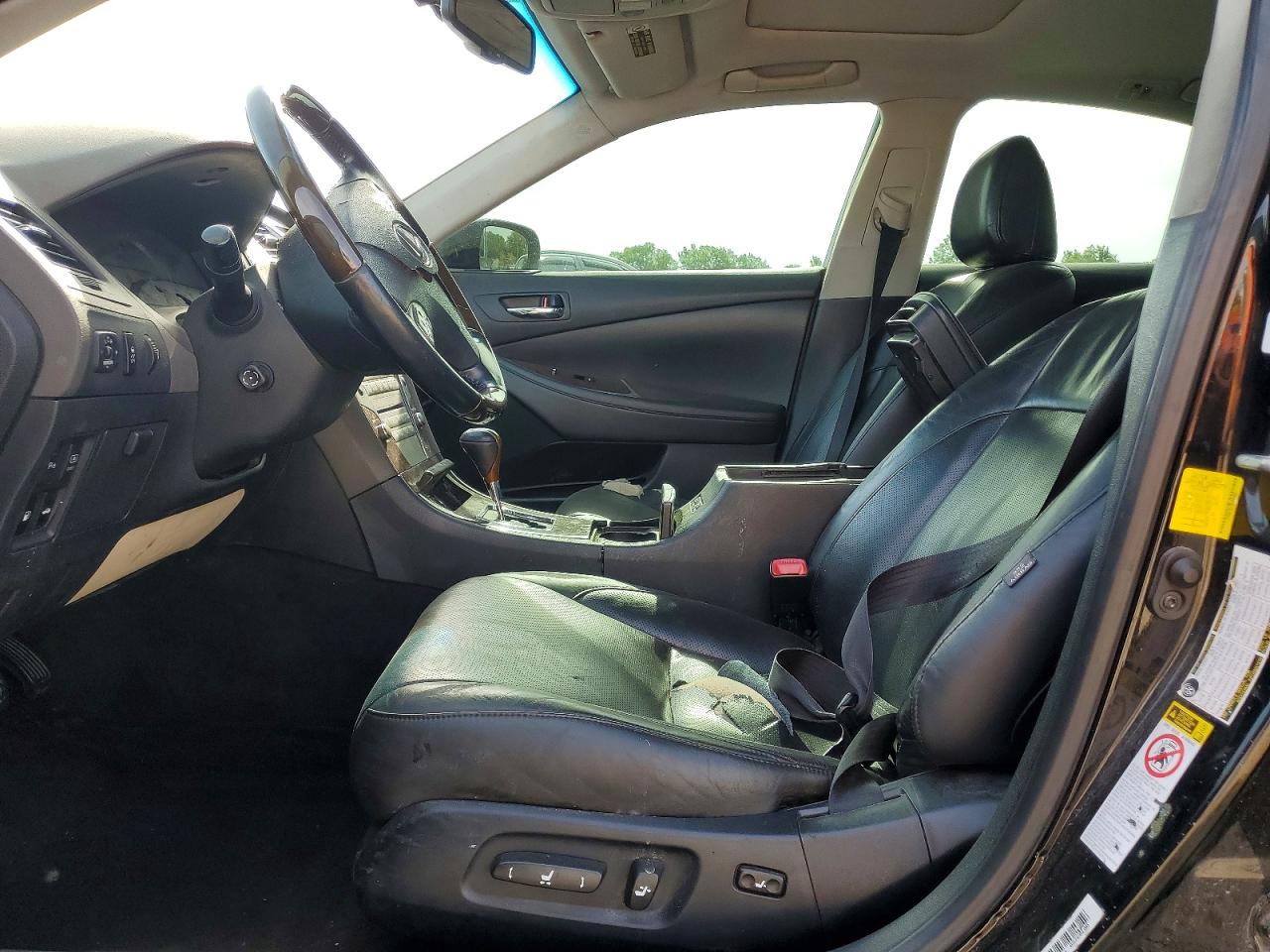 2011 Lexus Es 350 Черный vin: JTHBK1EG3B2448298