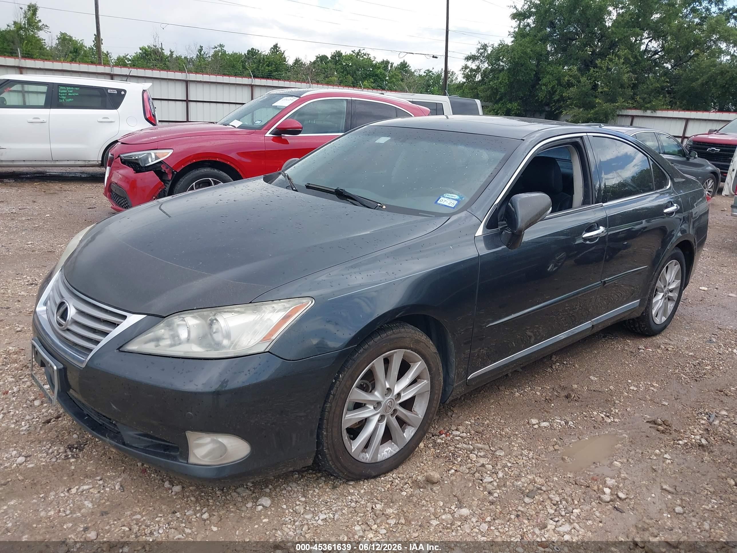 2011 Lexus Es 350   Dark Blue vin: JTHBK1EG3B2450259